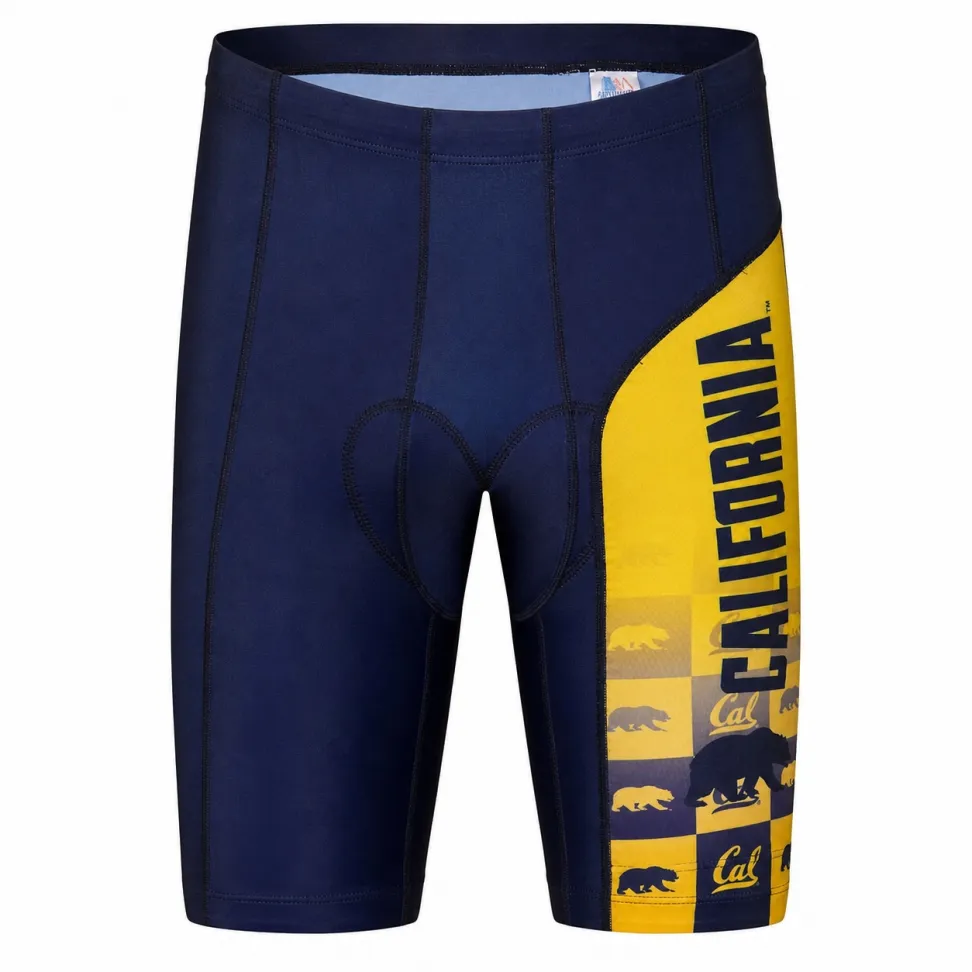 Cal Berkeley College Design Performance Cycling Shorts