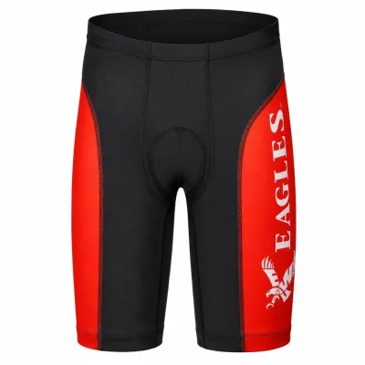 Eastern Washington College Design Performance Cycling Shorts
