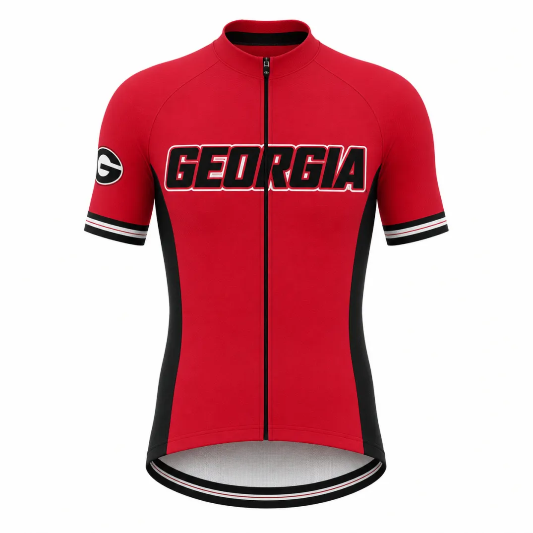 Georgia Bulldogs Cycling Jersey