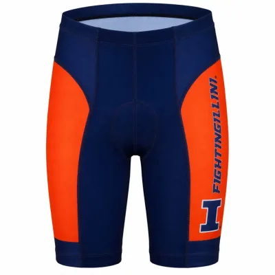 Illinois College Design Performance Cycling Shorts