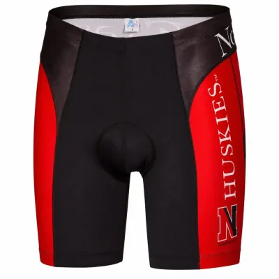 Northeastern College Design Performance Cycling Shorts