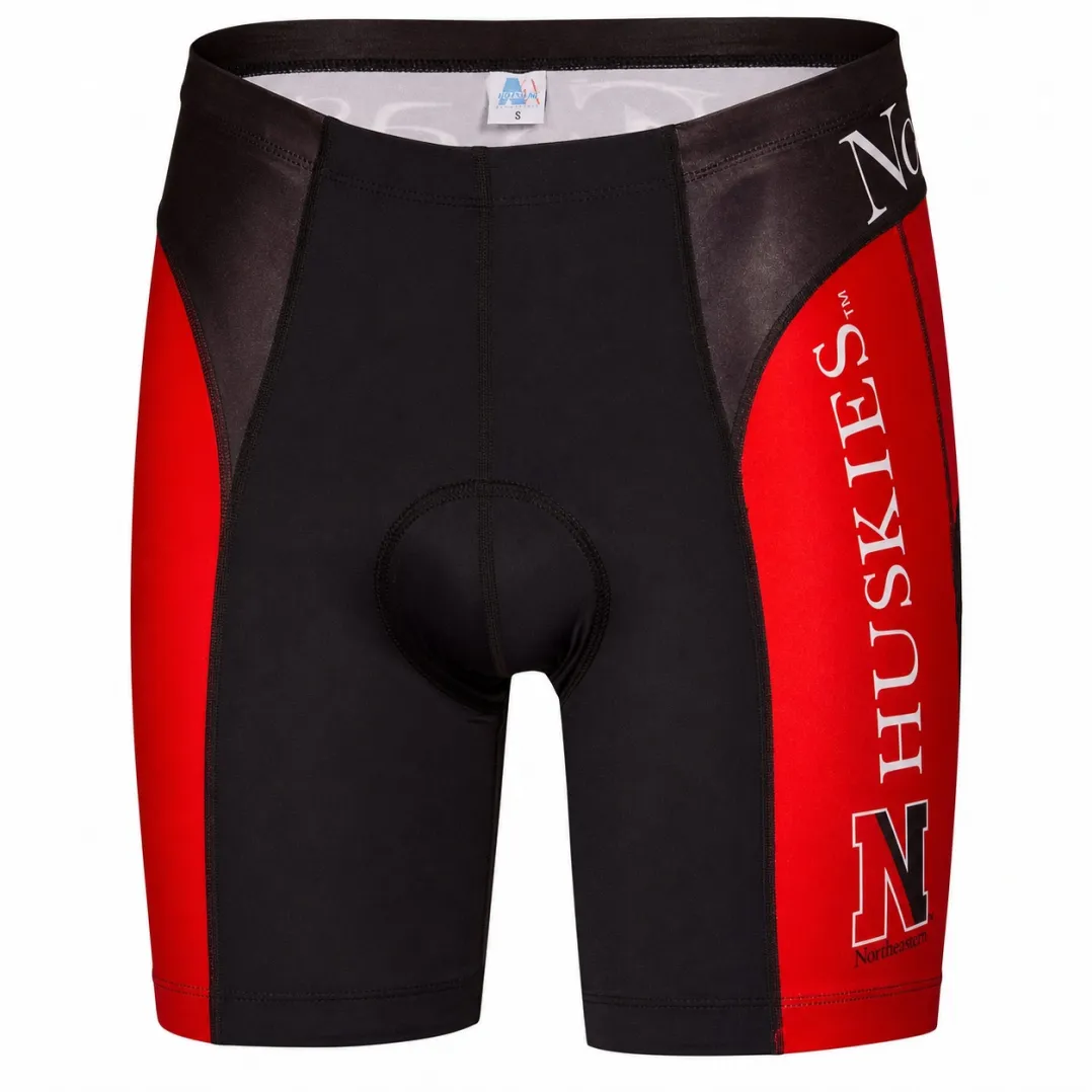 Northeastern College Design Performance Cycling Shorts