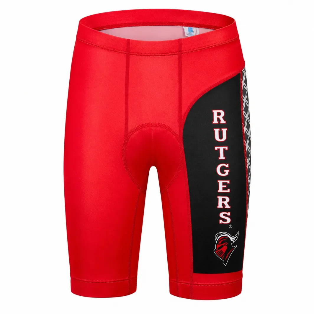 Rutgers College Design Performance Cycling Shorts