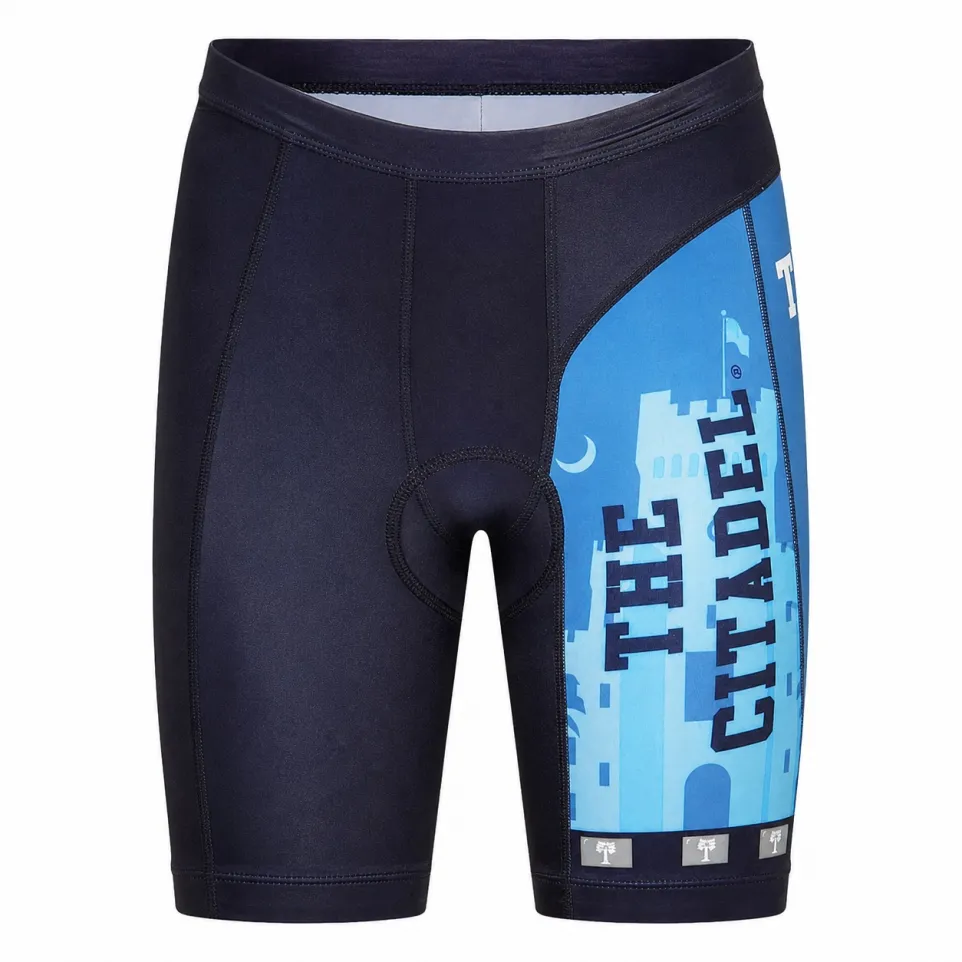 The Citadel College Design Performance Cycling Shorts