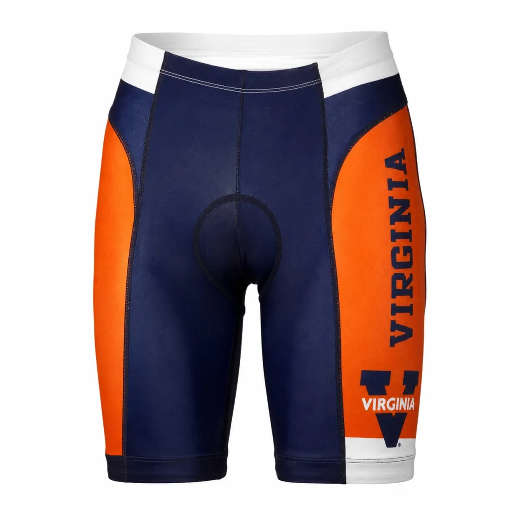 Virginia College Design Performance Cycling Shorts